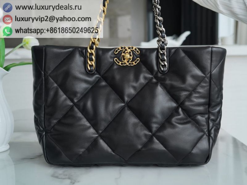 CHANEL 19BAG TOTE AS3660 Black