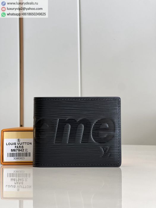 LV Supreme epi MULTIPLE Purses M67542 Black