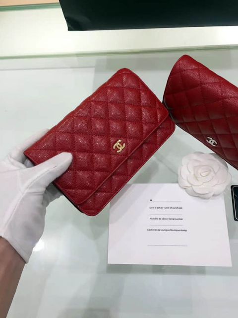 CC woc Leather Red Crossbody Shoulder Bags Women Bags