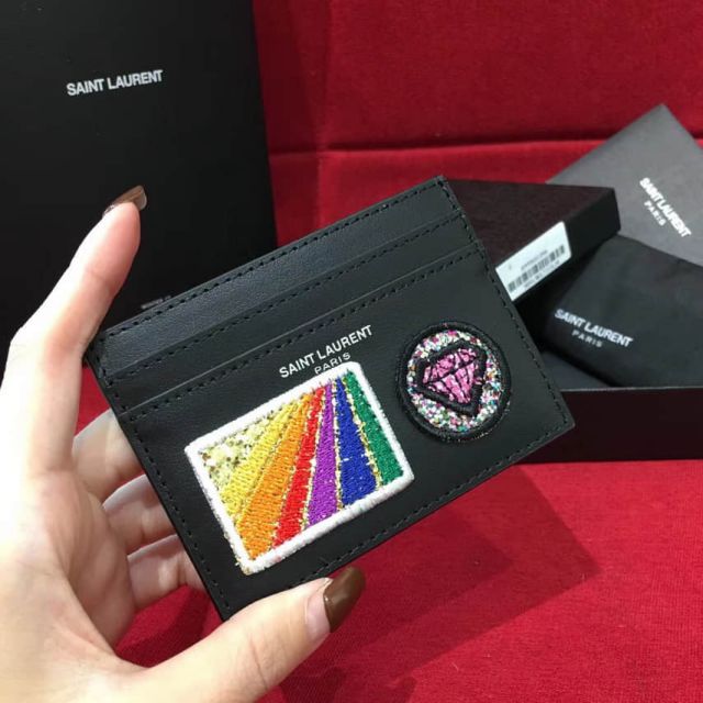 YSL/SLP 2017SS 386508 Card Holder