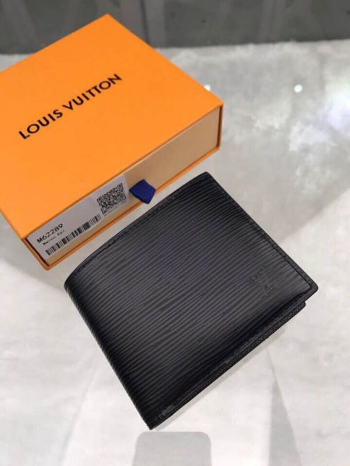LV M62289 Epi Epi Marco Bi-Fold Wallets