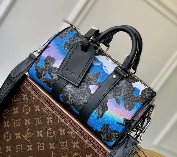 LV Replica Bags Keepall M21430喷绘 25x15x11cm