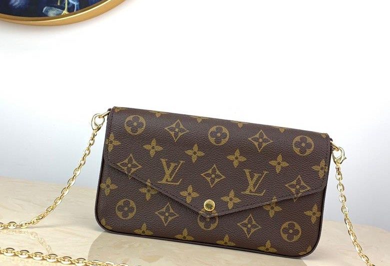 LV Replica Bags Pochette Felicie M61276 21X11X2 bl